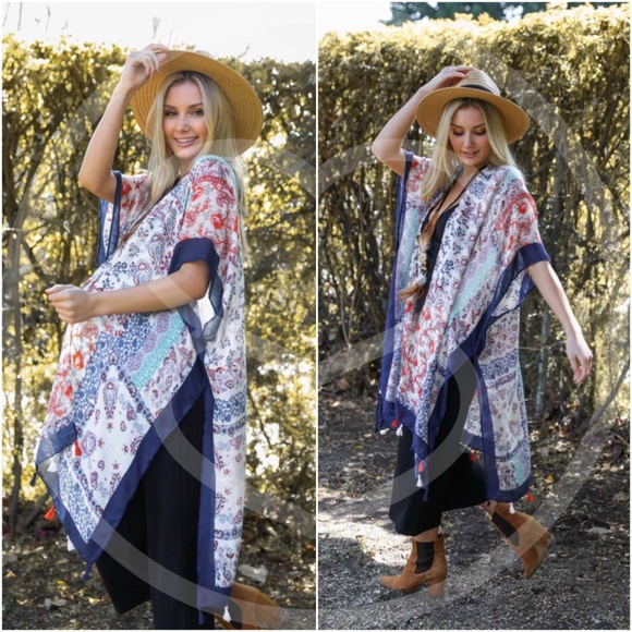 Accessories - DARLA Paisley kimono